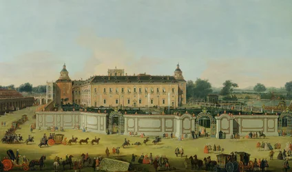 Der Palast von Aranjuez, 1756